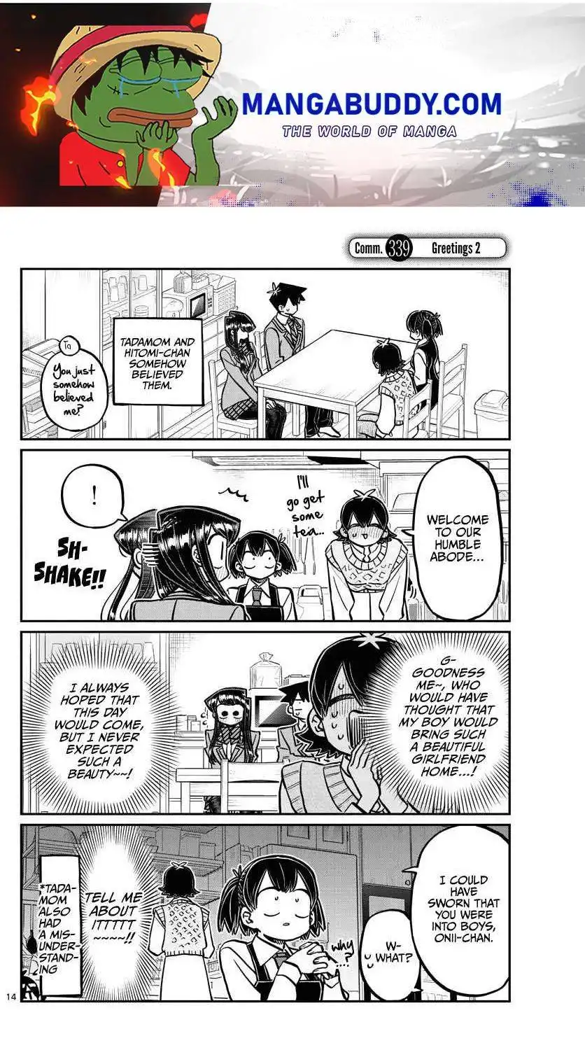 Komi-san wa Komyushou Desu Chapter 339 1